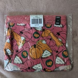 Torrid boyshorts NWT pumpkin spice